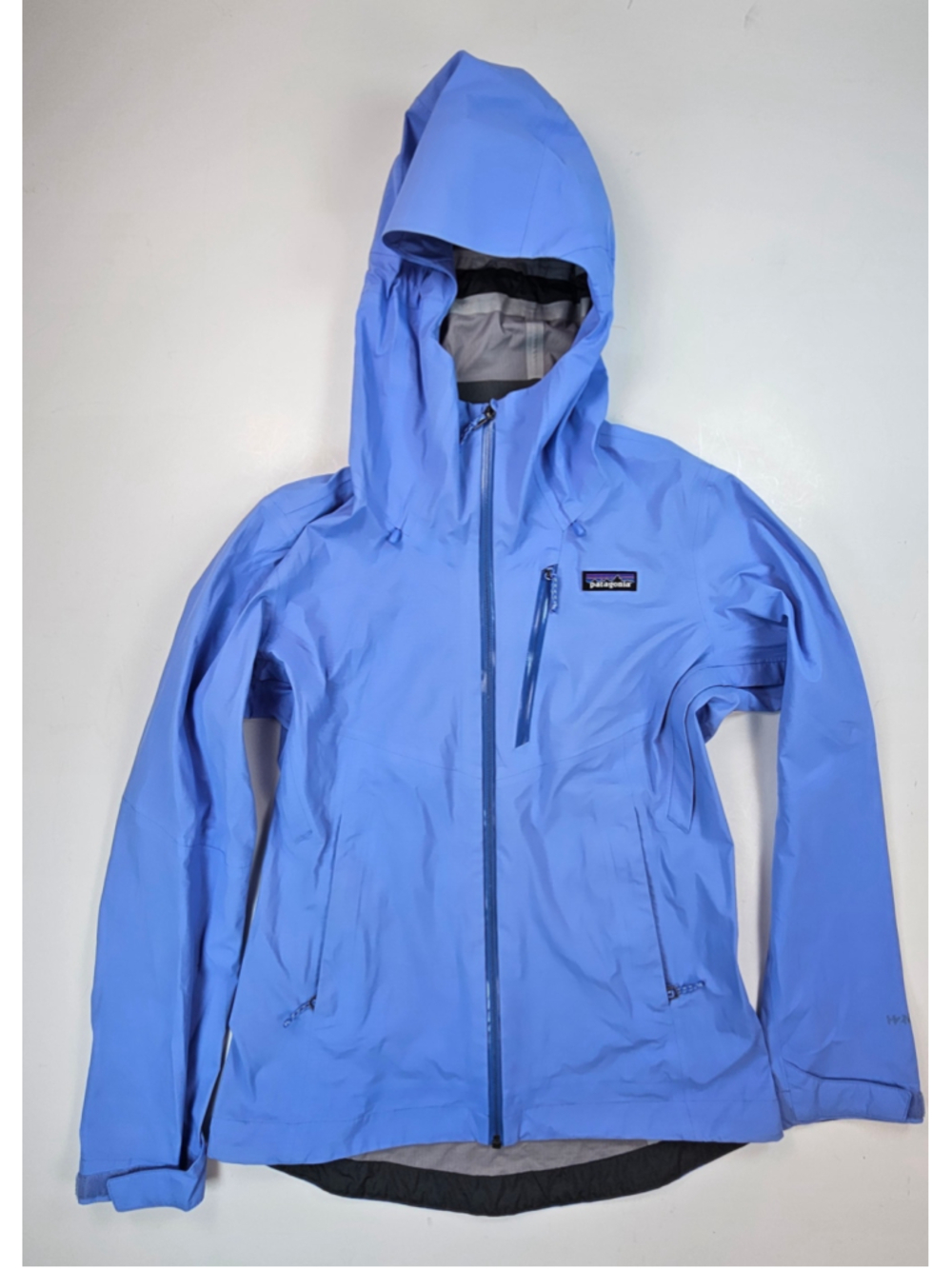 Patagonia Stretch Rainshadow Jacket Womens XS Mako Blue H2No Waterproof